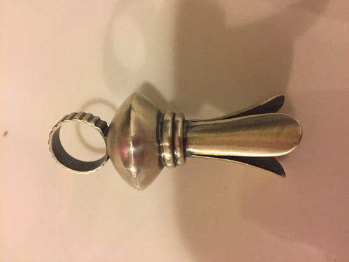 Sterling Silver squash blossom 2 inch