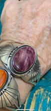 Purple or Orange Spiny Oyster Square Cuff