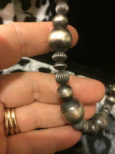 36 inch multi shaped Navajo pearls