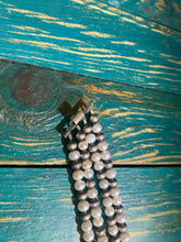 Navajo pearls and fresh water pearl bracelet