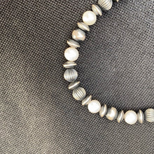 Fresh water pearls and Navajo pearls 24 inches 6mm