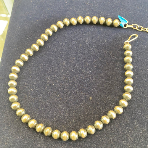 Choker length 14 inch beads