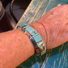 Inlay kingman Turquoise bracelet