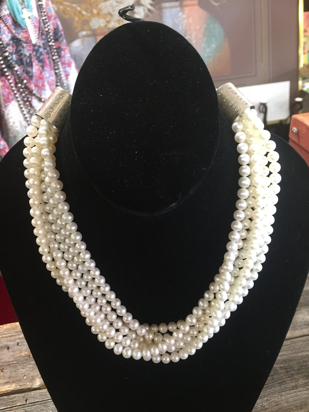 6 stand fresh water Pearls