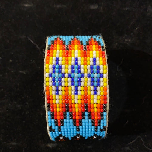 Hand beaded Navajo seed  bead