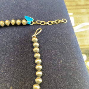 Choker length 14 inch beads