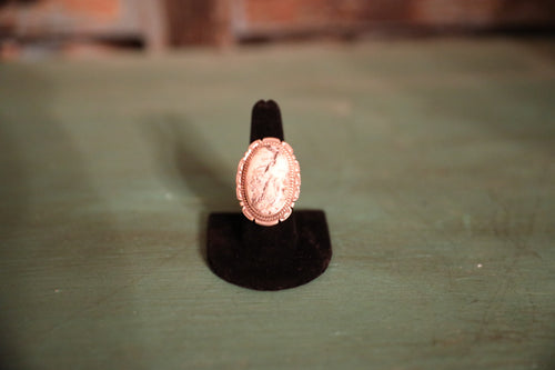 White Buffalo Medium Ring