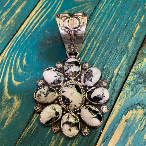 The Turkey Track pendant