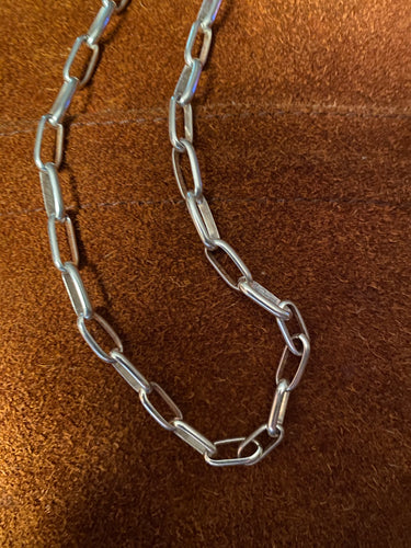 24 inch sterling silver Chain Necklace