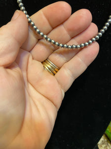Navajo Beads 18 inch 4mm