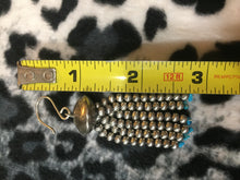 The Navajo Pearl Strands earrings